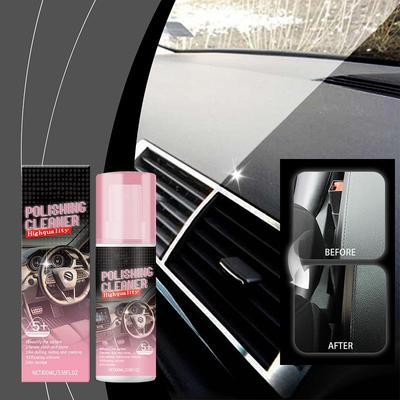 100ml Rimuovi Macchie Strato di Ossido Tappeto Interni Tessuto Detergente Lucidante Pulizia Auto Accessori Auto Spray Agente Interni T4S2