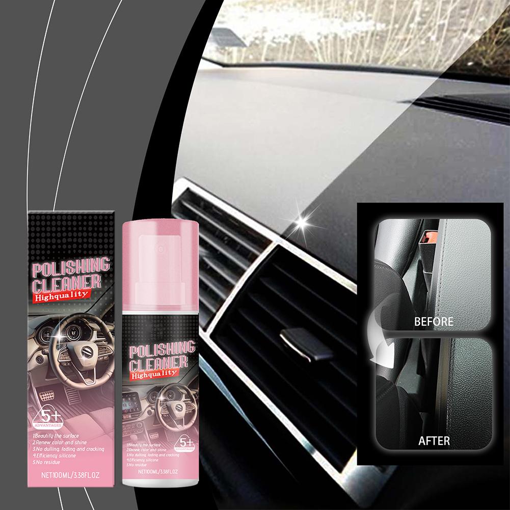 100ml Curăță Pete Strat de Oxid Covor Interior Material Curățare Lustruire Mașină Accesorii Mașină Spray Agent Interior T4S2