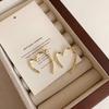 Earrings Fresh Temperament Mermaid Love Alloy Stud Earrings Niche Design High Sense Light Luxury Earrings Tide