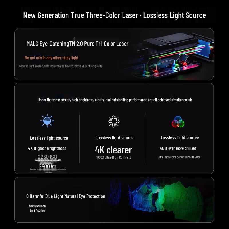 JmGO N1S Pro 4K Laser Gimbal Projector