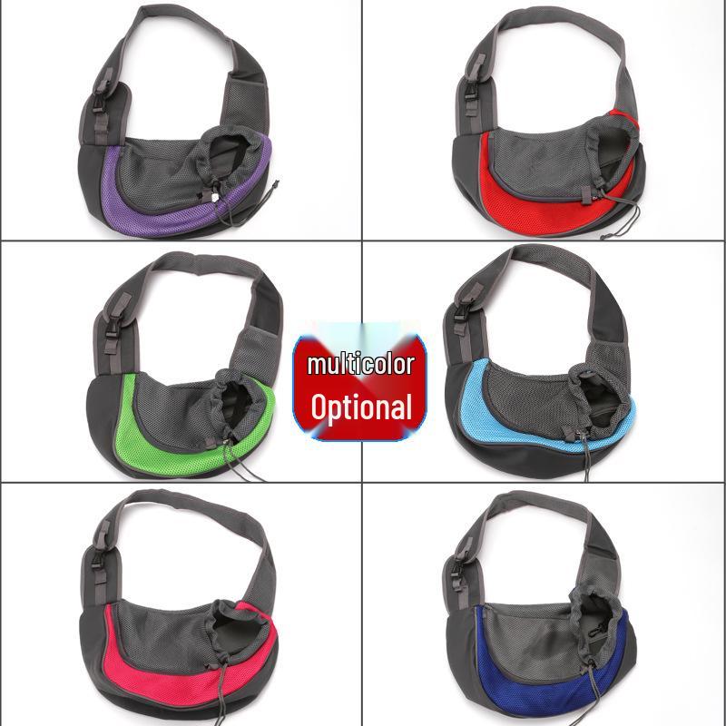 Geantă de călătorie respirabilă pentru animale de companie: Geantă de umăr crossbody pentru pisici și câini