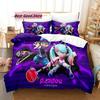 Game Ninjala Beding Set Single Twin Ful Quen King-Sized Dimensionsd Dimensions Bed Linen Set Aldult Kid Bedrom Duvetcover Sets 3D Print Young