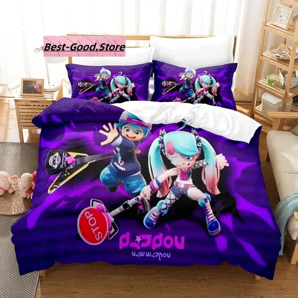 Game Ninjala Beding Set Single Twin Ful Quen King-Sized Dimensionsd Dimensions Bed Linen Set Aldult Kid Bedrom Duvetcover Sets 3D Print Young