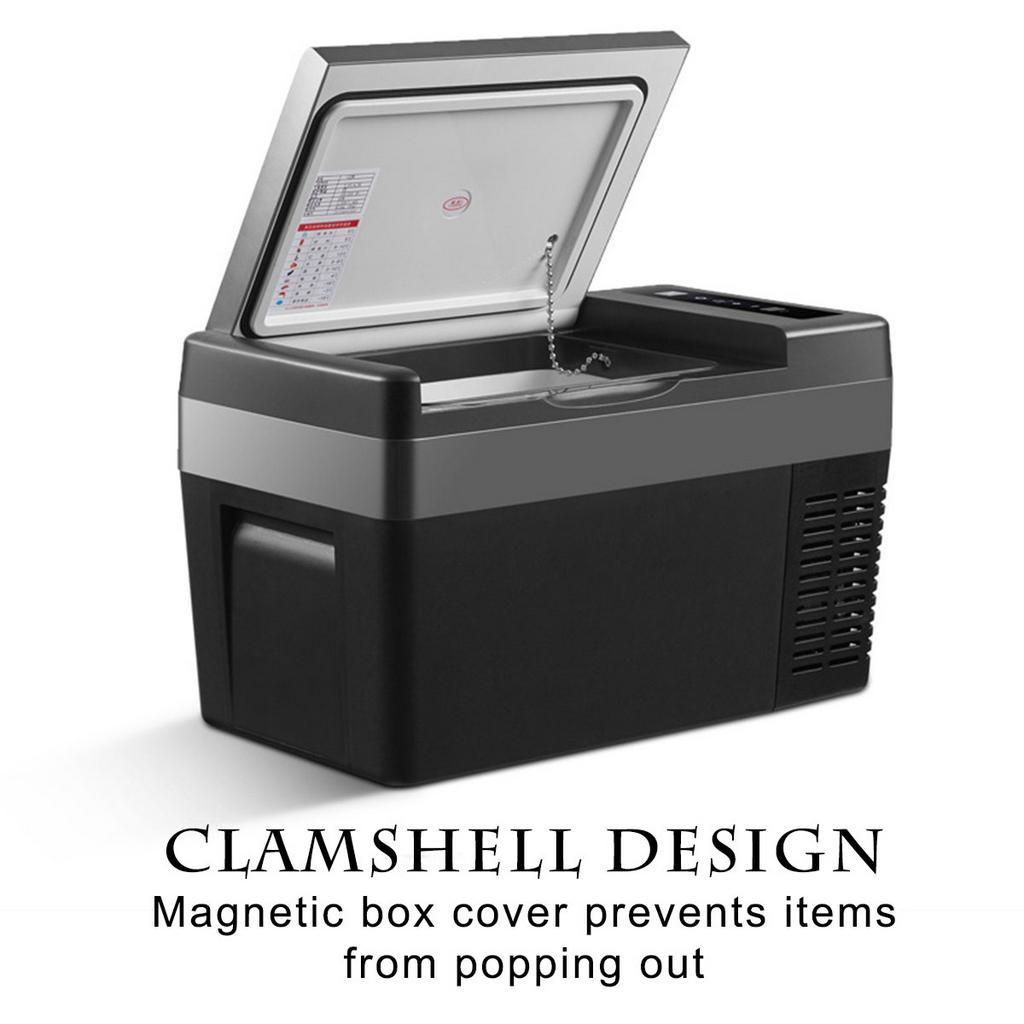 Mini Fridge Car Fridge Camping Freezer 60W 12V/24V 25L Car Refrigerator Compressor Cooler for Home Travel Fishing Fridge for SUV