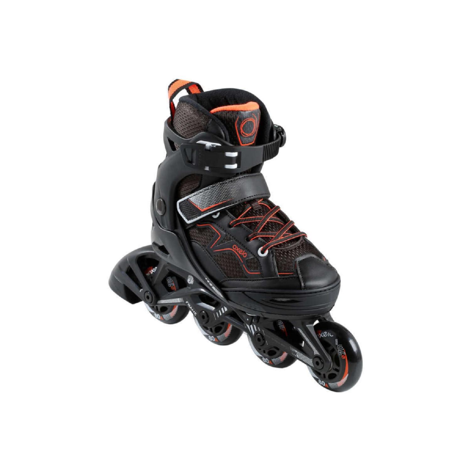 

Детские коньки для фитнеса Oxelo Black Orange Ft3 Oxelo 28-32