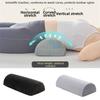 Half Cylinder Half Moon Bolster Pillow Ergonomic Semi-Roll Knee Pillow Leg Massage Pad  Home Use