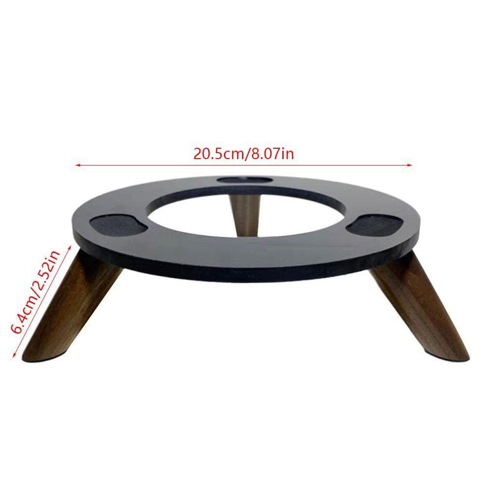1Pcs Nonslip Audio Stand Wooden Base Desktop Sound Stand For Harman Kardon Aura Studio