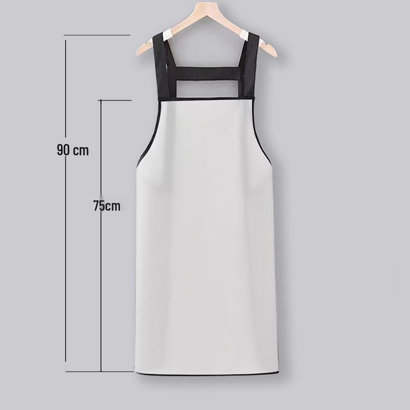 Waterproof Oil Apron - Adult Size for Kitchen, Seafood Cooking, Dishwashing, and Restaurant Work