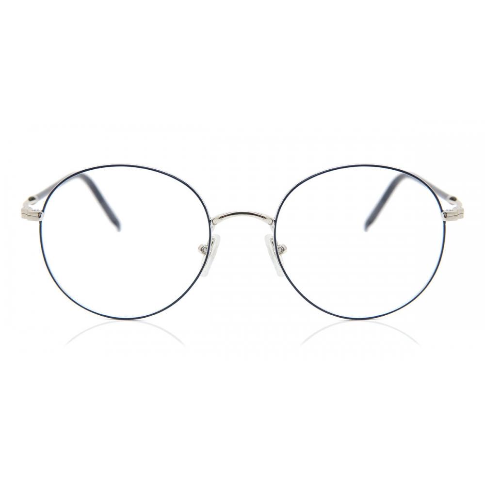 

Full Rim Round Blue Smartbuy Collection Krikz 927a Fashion Men Eyeglasses Blue/52