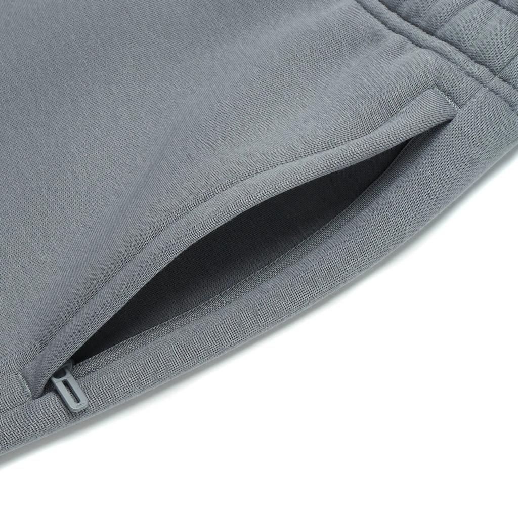 Li-Ning Comfortable Simple Lace-Up Straight Leg Casual Pants Men bottoms Shadow-Gray AKLU125-2