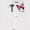 Solar Powered Hummingbird Realistic Solar Energy Bird Toy Flying Dancing Hummingbirds Garden Stake Patio Decoration