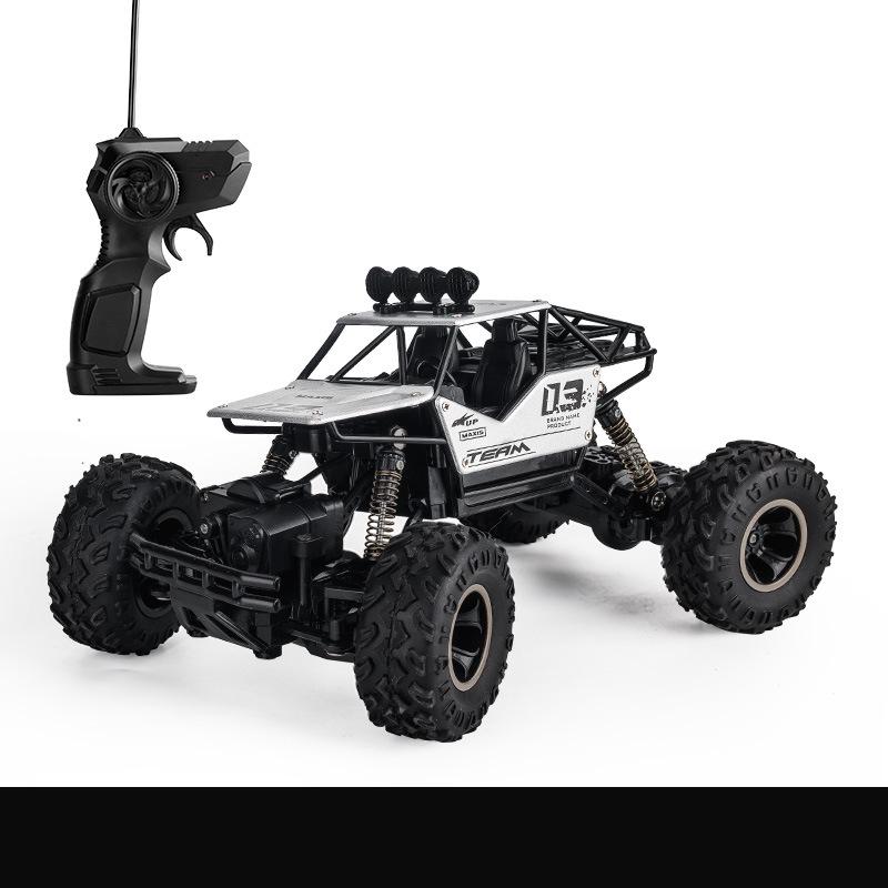 Large 4WD Remote Control Off-Road Drifting Car, Alloy High-Speed Climbing & Racing Toy for Boys
