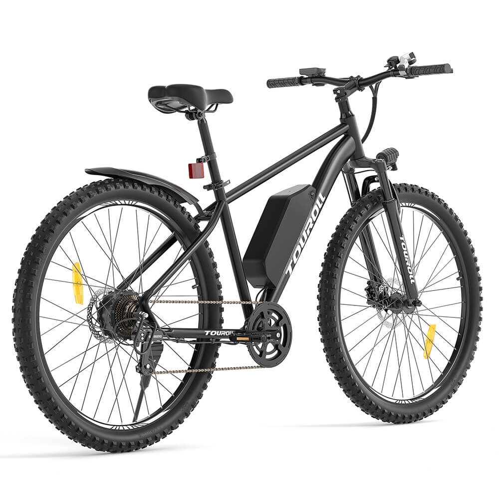 Touroll U2 29'' Frână Hidraulică Negru Stecher EU 48V 250W 15Ah Bicicletă Electrică