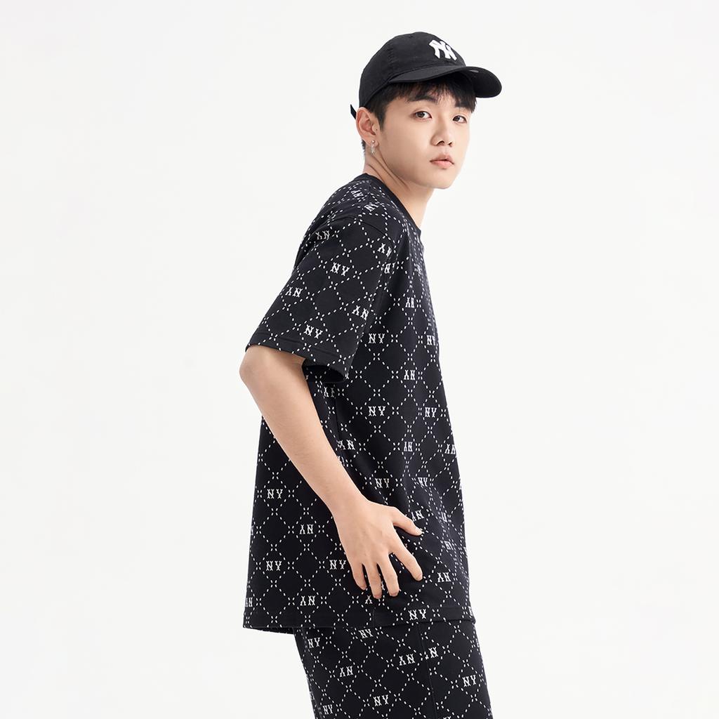 New MLB New York Yankees T Shirt Unisex Black 3ATSM0533-50BKS