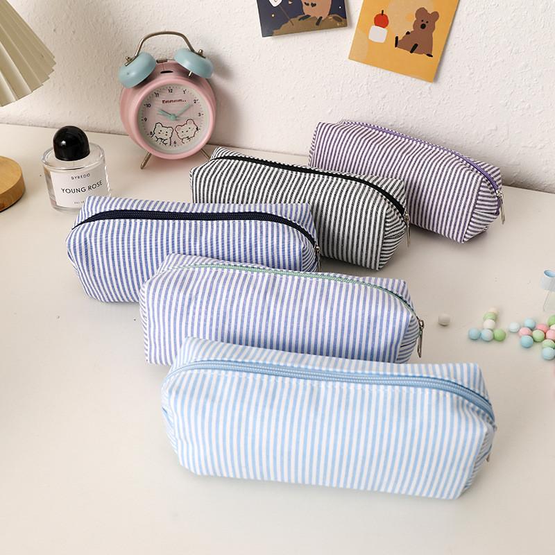 Astuccio Organizer per Studenti in Tessuto Poliestere Grande Capacità Custodia da Viaggio per Scrivania e Materiale Scolastico