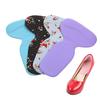 2-in-1 Heel Sticker, Thickened Heel Pad Gel Insole Self-adhesive Women's Heel Sticker, Reduced Size, Anti-wear and Shock-absorbing T-sticker