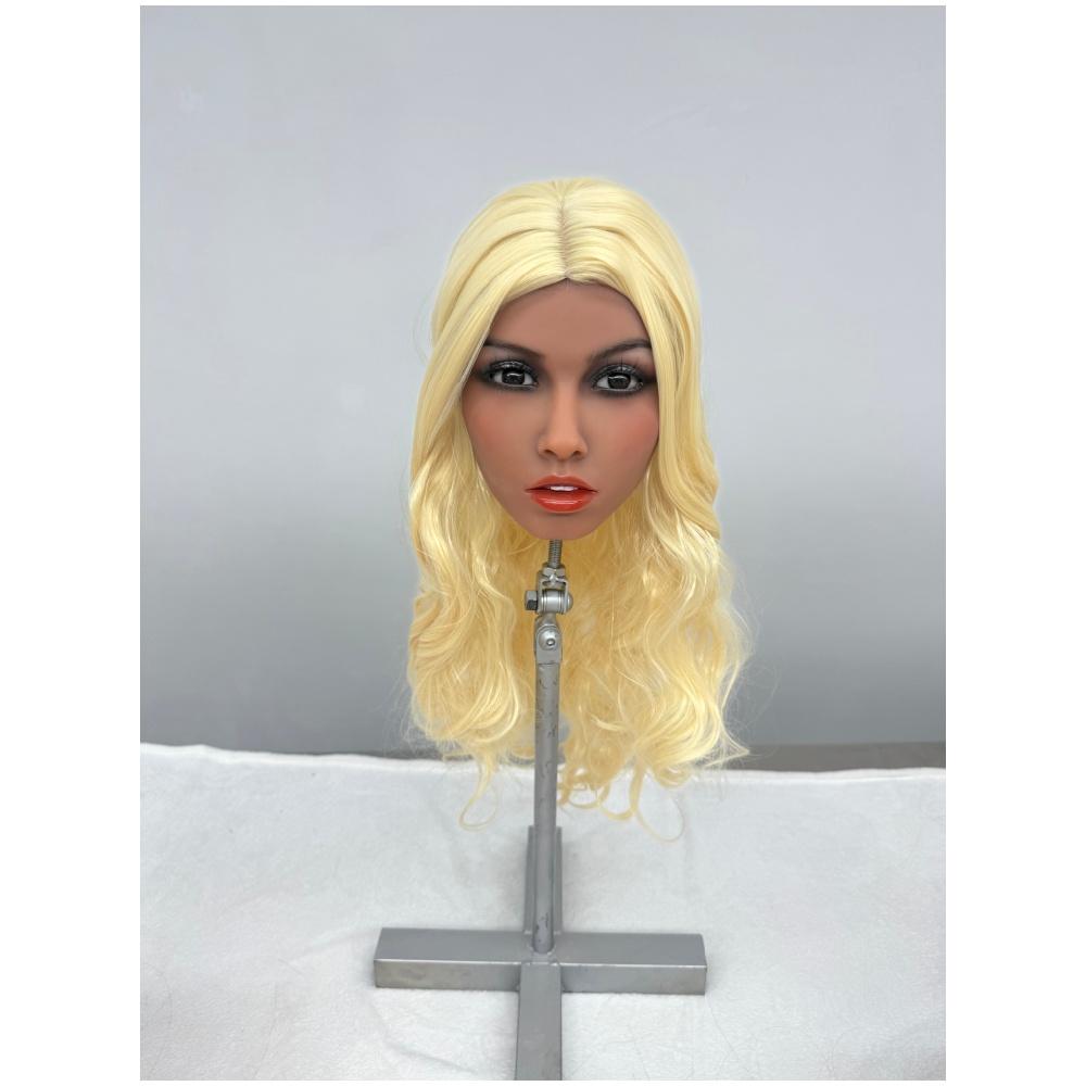Exquisite Sex Doll Single Head Realistic Insertable Oral Love Doll Head Built In Skeleton Real Oral Sex Doll Head