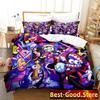 3D Erstaunliches Cartoon Digitaler Zirkus Bettwäsche Set Bettbezug Voll Queen King Größe Kissenbezug Bedruckt Erwachsener Kind Schlafzimmer Einzel Doppel