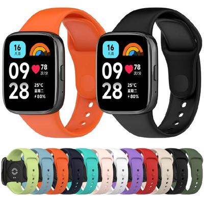 Gumowy Silikonowy Pasek do Zegarka Dla Redmi Watch3 Lite Active Zegarek Sportowy