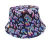 Nuovi Cappelli a Secchiello alla Moda con Graffiti Protezione Solare Stampa Lettere Moda Cappello da Pescatore Primavera/Estate Unisex Ombreggiatura Esterna Cappello da Pesca