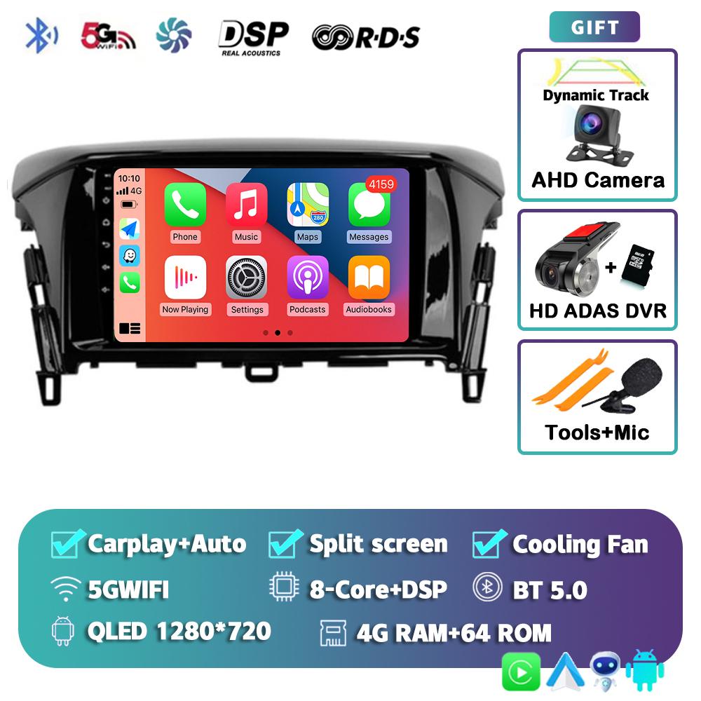 Andorid 14 Carplay Auto Car Radio For Mitsubishi Eclipse Cross 2018 2019 2020 Multimedia Video Player Navigation GPS 2din Stereo