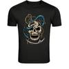 Piratskalle Ankare Bläckfisk T-shirt - Nautisk Havsmonster Grafik
