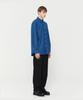 Nodicoma Wool Blend Pocket Shirt Blue