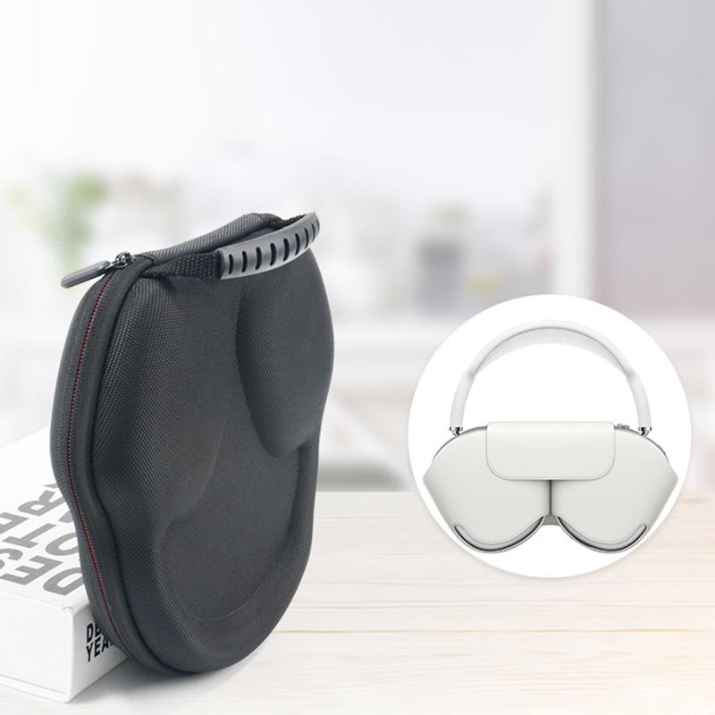 For AirPods Max 2024 (USB-C)/Max Shockproof Bluetooth-compatible Headphone Carrying Case EVA Waterproof Headset Storage Bag