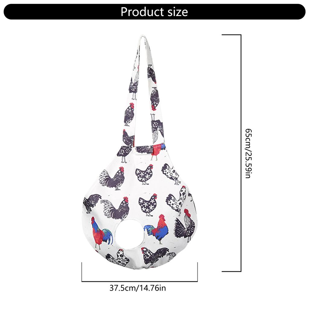 Borsa per Trasporto Pollo con Fori per le Zampe Borsa Impermeabile Portapollame per Viaggi all'Aperto e Mostre Borse Trasportino Pollo