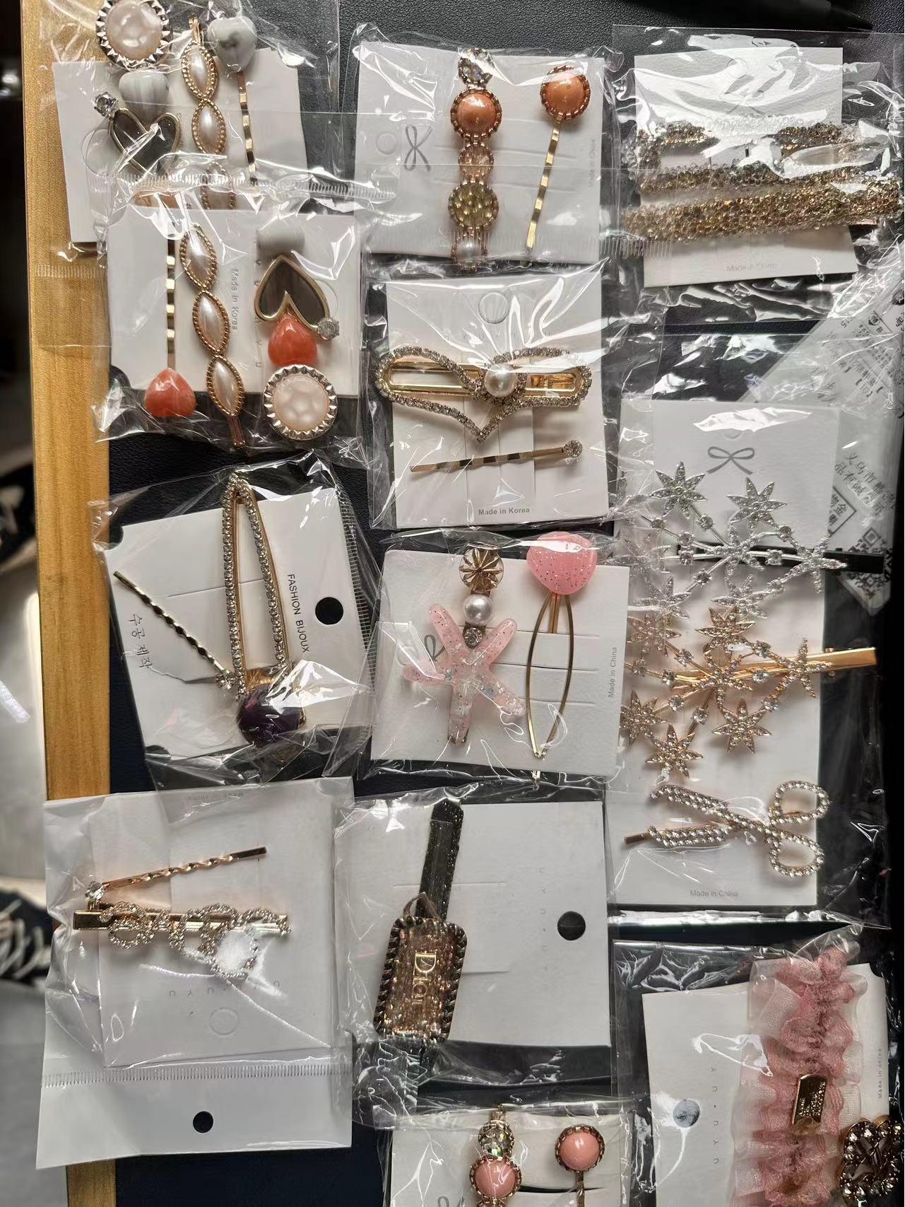 

Корейская заколка для волос со стразами и бриллиантовой огранкой для женщин: Стильная односложная заколка для челки и боковых волос