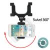 Adjustable Car Rearview Mirror Mount Mobile Phone Holder Stand Universal Navigation Support Automobile Data Recorder Bracket GPS