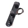 Loaded Guitar Control Plate Prewired 3 Way Blade Switch for Telecaster Electric Guitar Parts Black