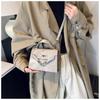 Retro Commuter Texture Lock Buckle Gentle Temperament Handbag Versatile Crossbody Lock Buckle Bag