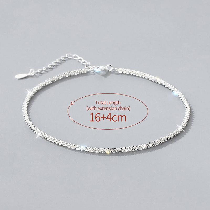 

GRA Сверкающий браслет из стерлингового серебра 925 пробы с покрытием из 18-каратного золота для женщин, помолвка, свадьба, базовая вечеринка, модные изящные ювелирные изделия, подарок Silver