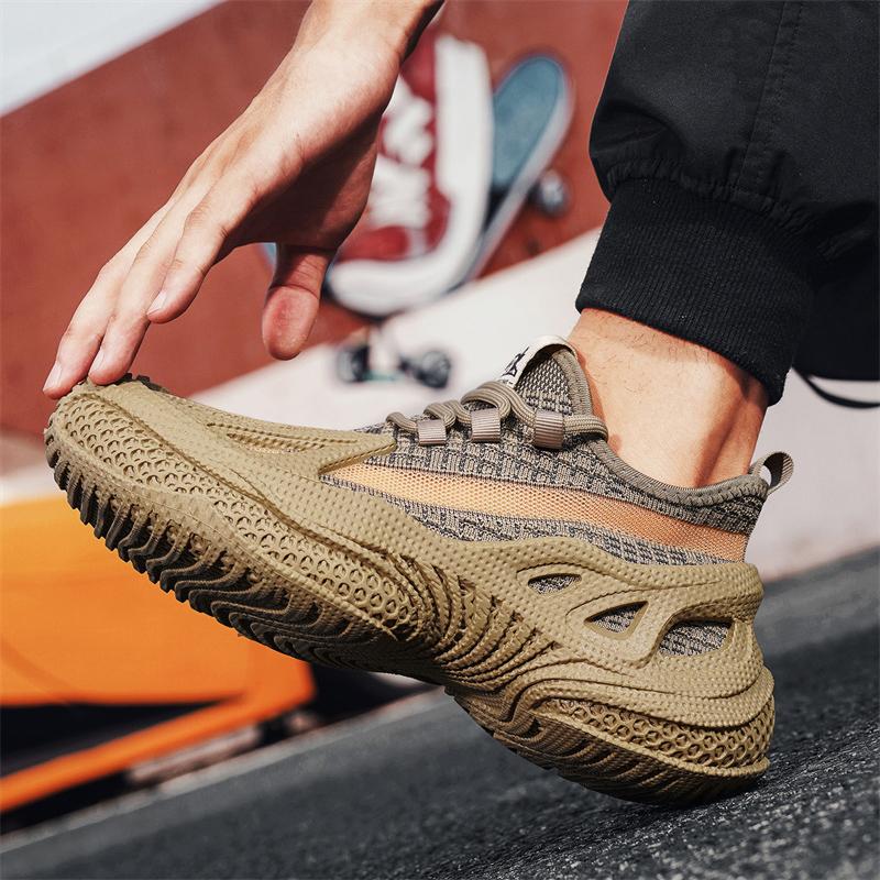 Mode CYYTL Sneaker Herrenschuhe Lässig Atmungsaktiv Outdoor Sommer Wandern Mode Tennis Sport Laufen Designer Luxus Plateau Slipper