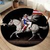 Beyonce Round Area Rug,Carpet Rug for Living Room Bedroom Sofa Playroom Decor,Non-slip Floor Mat