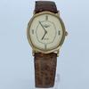 New Batteries Working Good LONGINES Quartz Men's Watch Octagonal Case Gold Dial Stainless Steel 2-Hand Lightly Cleaned