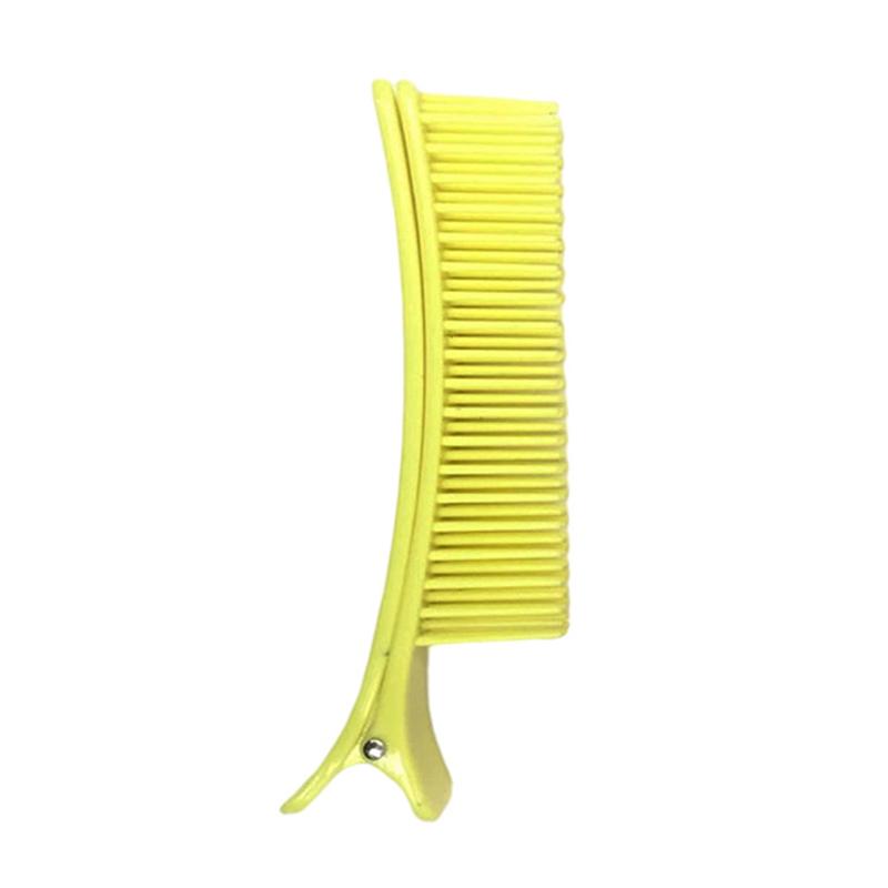 

2Pcs Professional Hair Grip Clamps Salon Hair Section Cutting Clips Comb Hair Pins Styling Home DIY Barrette Barber Dyeing Perm жёлтый