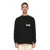 Kith Long-Sleeve Quinn Tee Black Unisex Tops KH3994-001