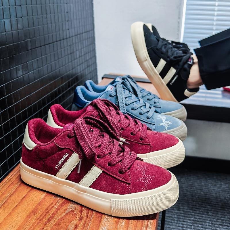 Fashion Fashion Mens Casual Shoes Summer Breathable Men Canvas Shoes  High Quality Sneakers Outdoor Comfortable Low-Top Men Tennis Shoes