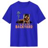 Ill Be In The Backyard T Shirt Summer 100 Cotton TShirts For Unisex Harajuku Print Tshirt Short Sleeve Y2K Casual Tees