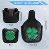 PU Leather Iron Wedges Golf Club Head Cover Leaf Pattern Golf Iron Headcover Protective Cover to Protect Your Golf Club