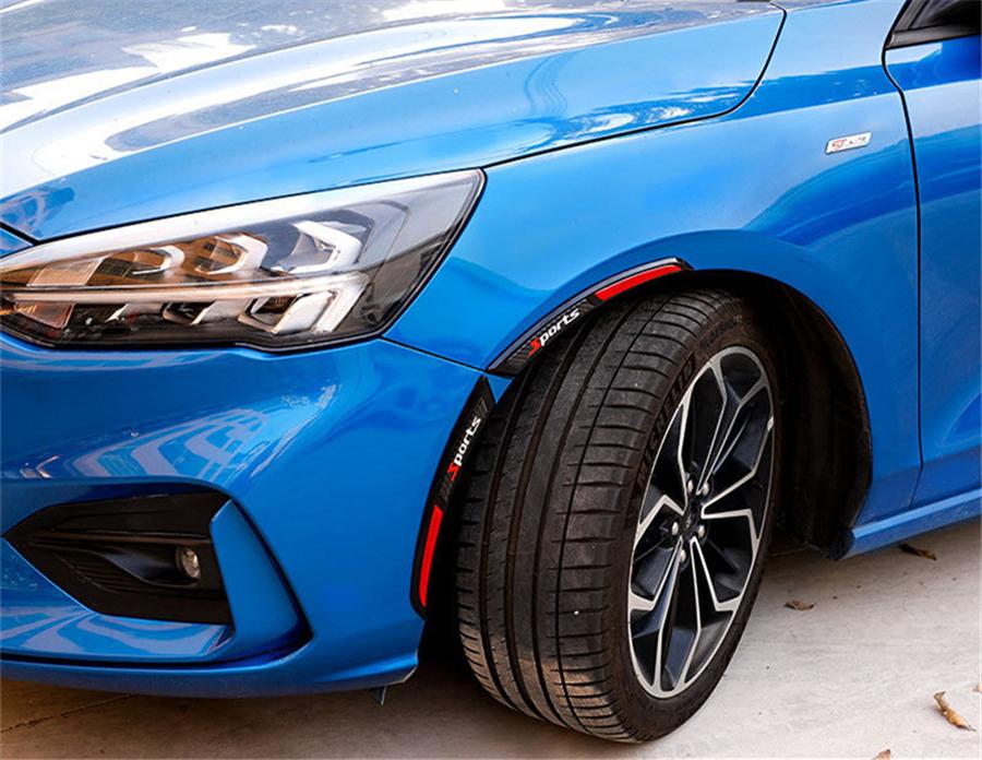 Pair Real Carbon Fiber Fender Flares Arch Protector