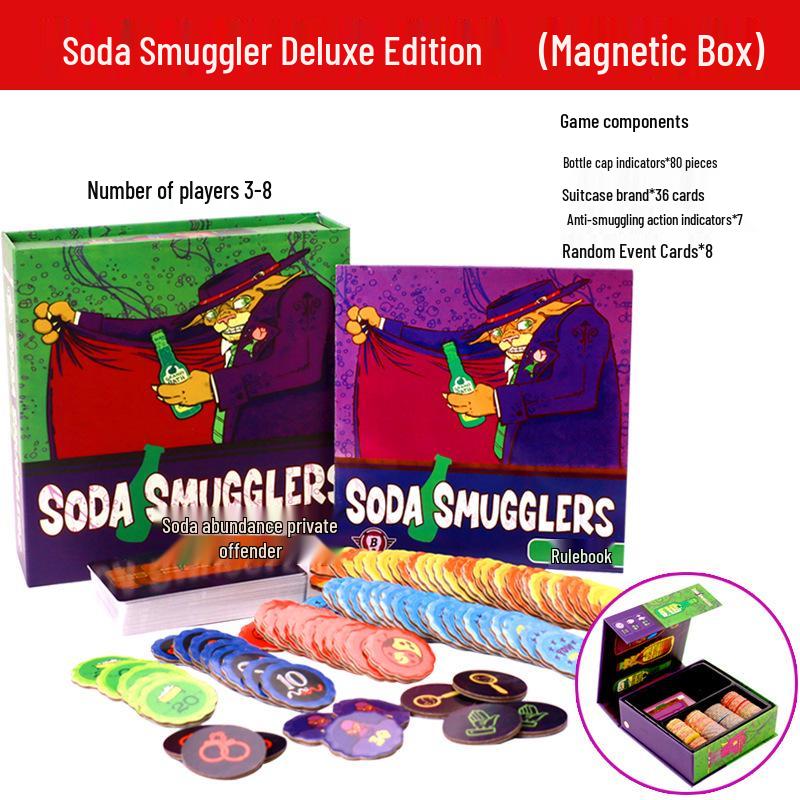 Sheriff of Nottingham: Soda Smugglers Card Game for 3-8 Players