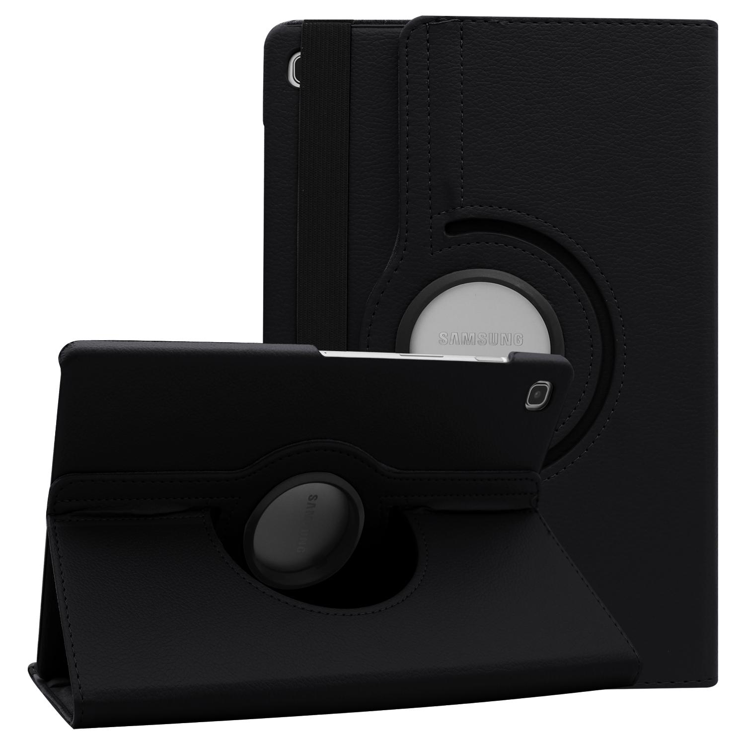 

Чохол-планшет для Samsung Galaxy P5100 N8000 T110 P600 T800 T330 T350 T550 T715 T815 T560 З підставкою, що обертається, Шкіряний захисний корпус TAB 4 T330 T331 чорний