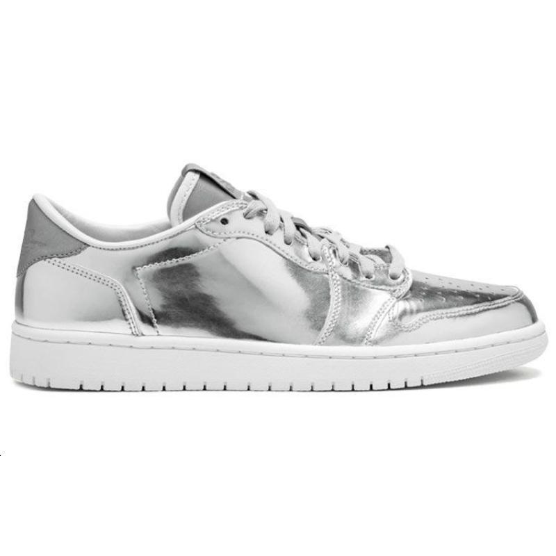 Jordan 1 Retro Low Pinnacle Metallic Silver Jordan 852549-003