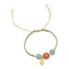 Hand-Woven South Red Agate Bracelet - Original Chinese Style, Simple Red Rope Design for Women and Couples