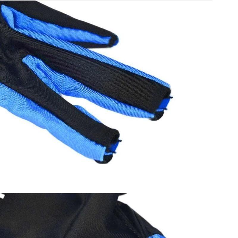 Snooker Billiards Black Eight Dedicated High-end Three-finger Gloves Fingerless