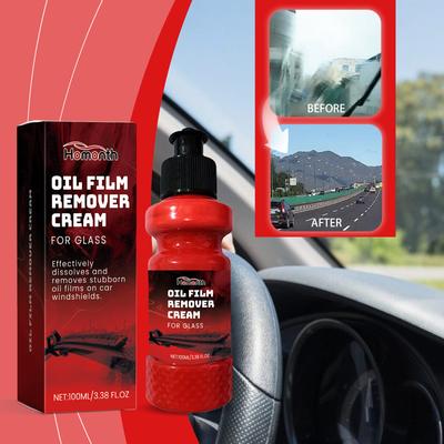 Film de Ulei Parbriz Auto ,Curățare Geam Hidrofobă Curățare Geam Auto ,Îndepărtare Film de Ulei Geam ploaie Abur Pastă Film de Ulei