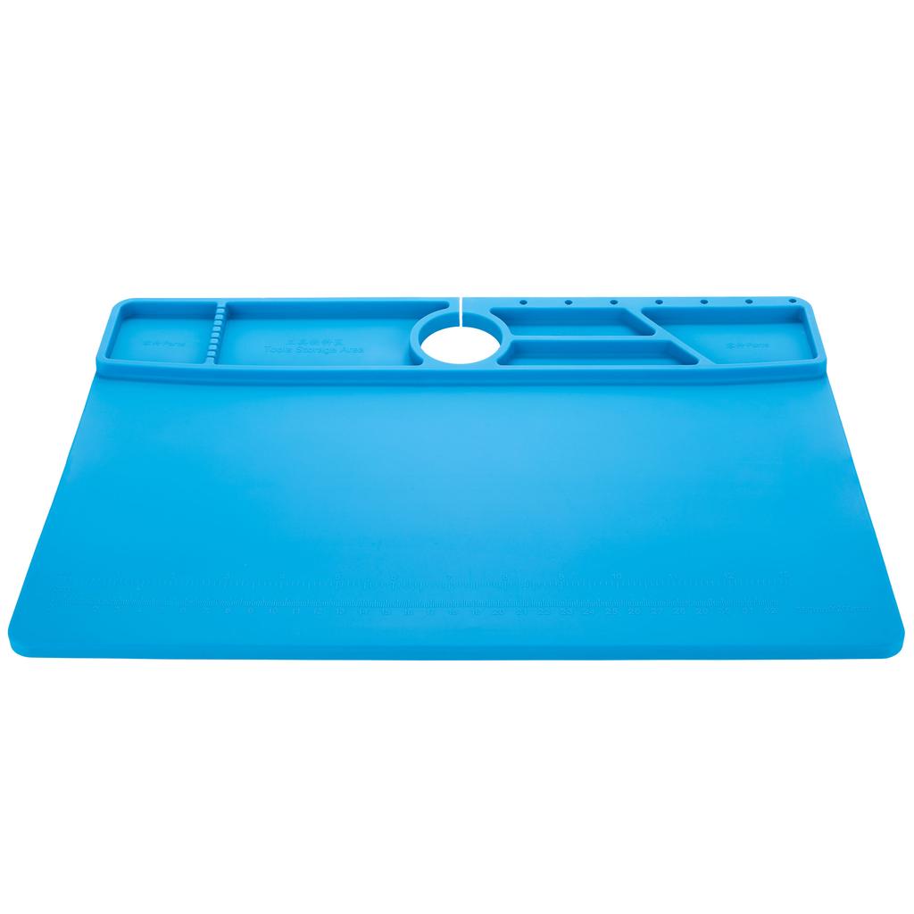 Rosfix Silikonowa Mata do Mikroskopu Cyfrowego 380x260mm – Odporność na Temperaturę do 500°C | Antystatyczna i Wodoodporna | Szybki Montaż